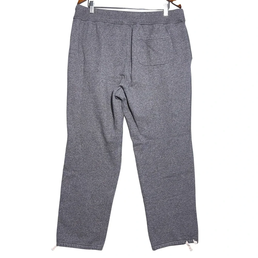 Polo‎ Ralph Lauren Fleece Sweatpants Mens XL Gray Wide Leg